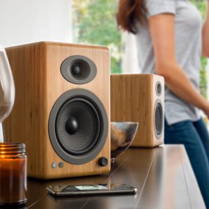 Audioengine’s Handcrafted Speaker Cabinets: Artistry, Craftsmanship, and Sustainability