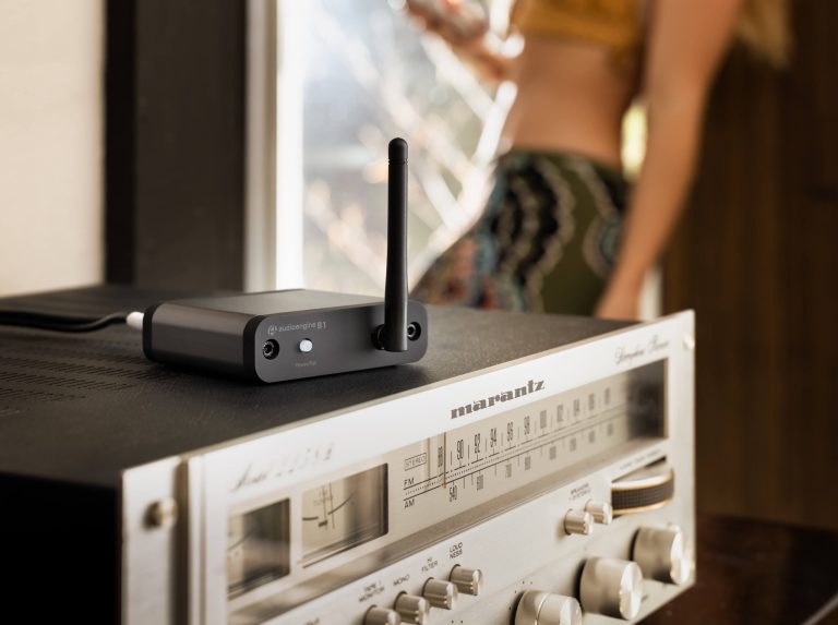 NEW! Audioengine B1 Next Gen Bluetooth Audio Receiver w/ aptX Adaptive and 32-Bit Hi-Res DAC