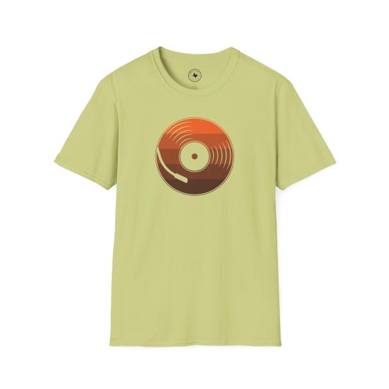 Vintage Vinyl Record T-Shirt — Retro Music Tee