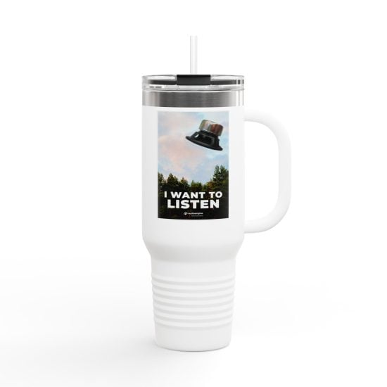 Insulated Travel Mug, 40oz - Motivational Drinkware for Coffee Lovers, Perfect for Road Trips, Gifts for Friends, Eco-Friendly!