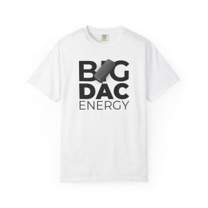 Big DAC Energy Graphic Tee - White, L