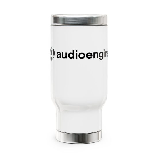 Stainless Steel Travel Mug with Handle, 14oz