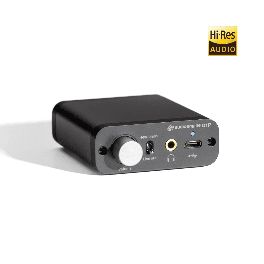 D1P 32 Bit Portable Headphone Amplifier & DAC - Image 1