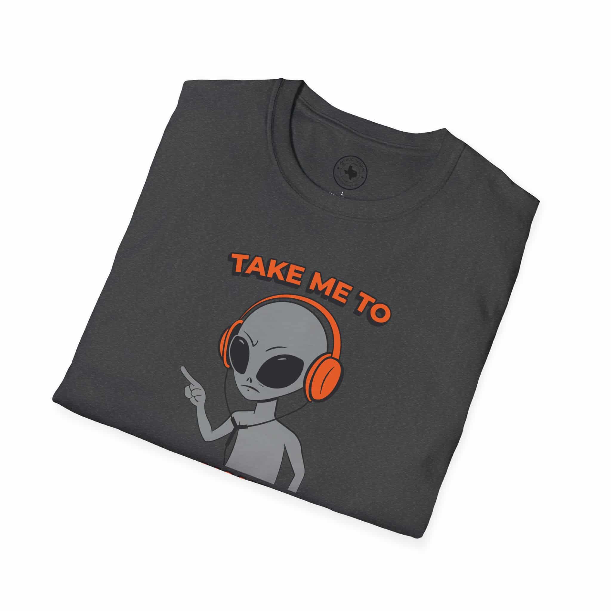 Alien DJ T-Shirt — "Take Me To Your Tweeter" Graphic Tee - Image 5