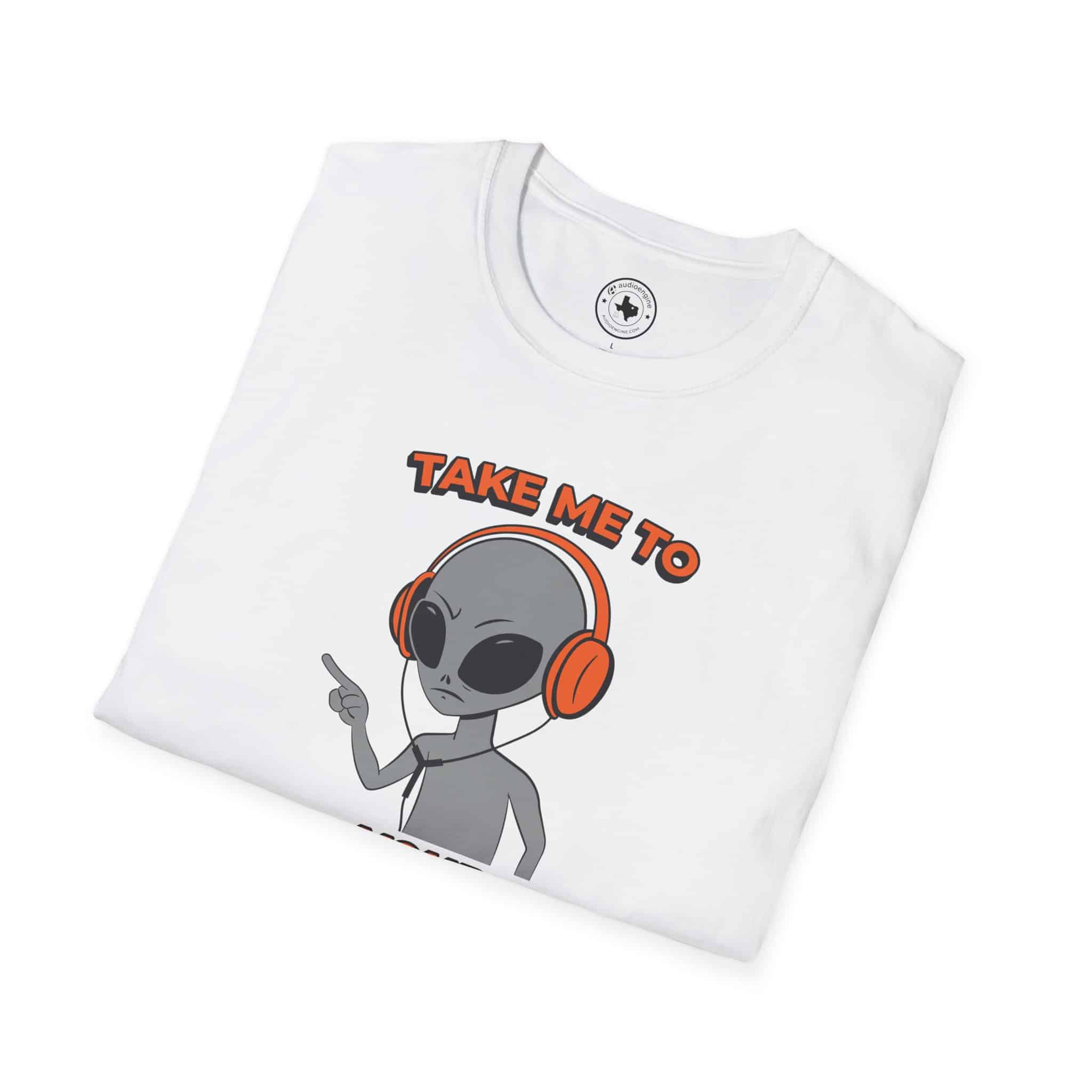 Alien DJ T-Shirt — "Take Me To Your Tweeter" Graphic Tee - Image 10