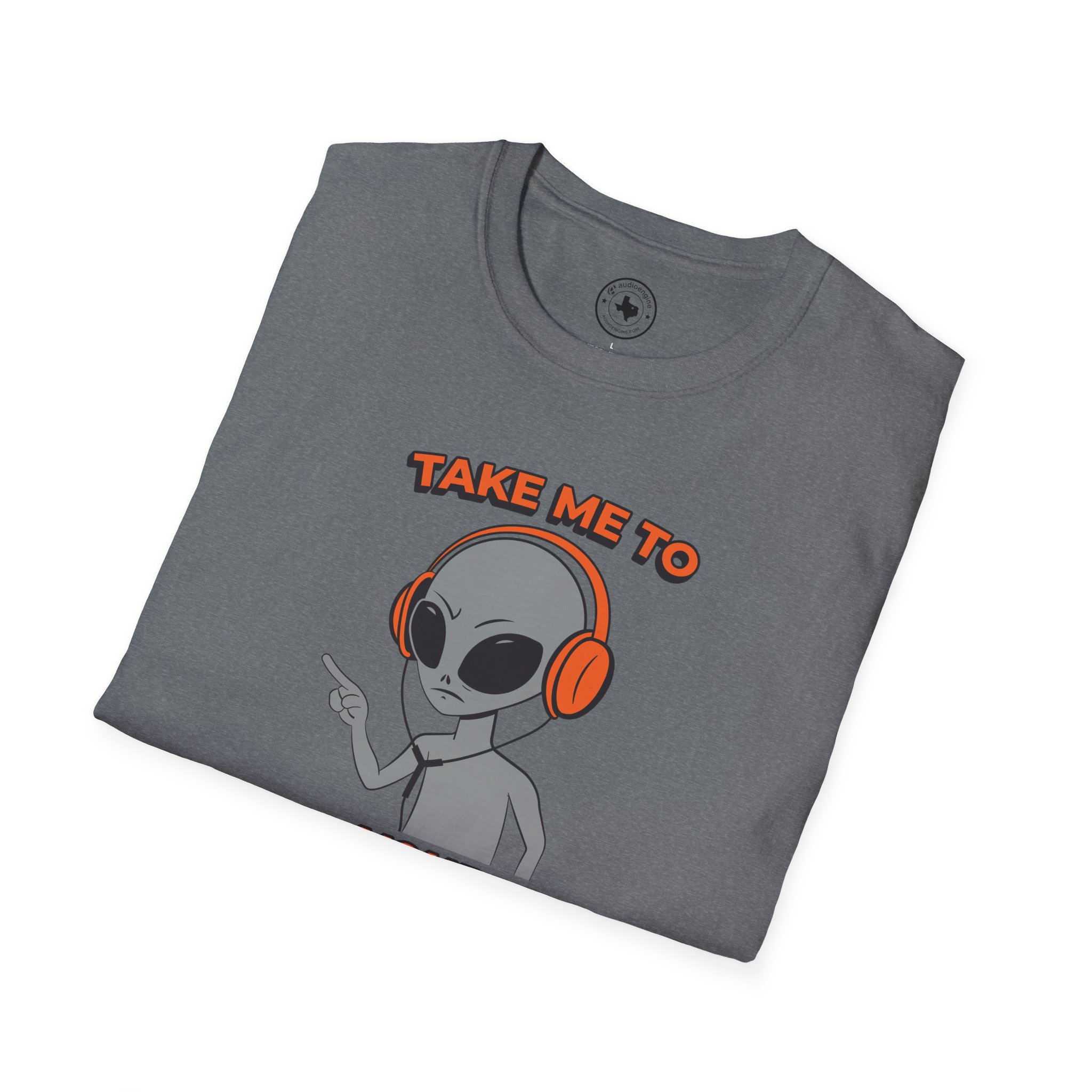 Alien DJ T-Shirt — "Take Me To Your Tweeter" Graphic Tee - Image 52