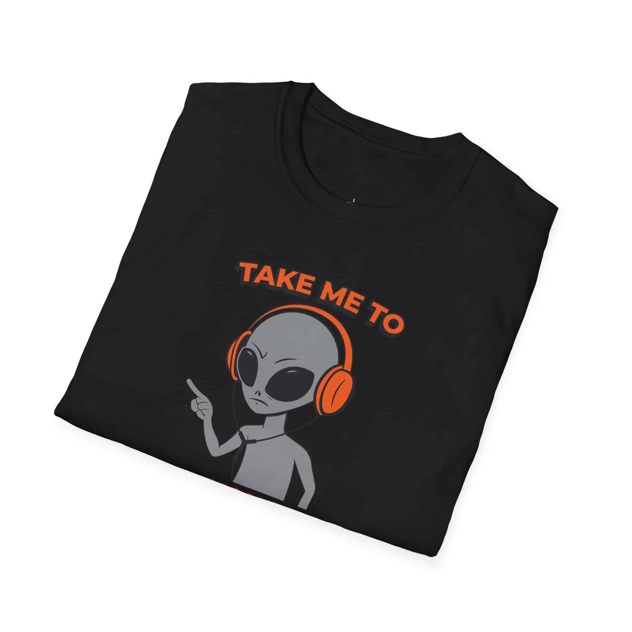 Alien DJ T-Shirt — "Take Me To Your Tweeter" Graphic Tee - Image 16