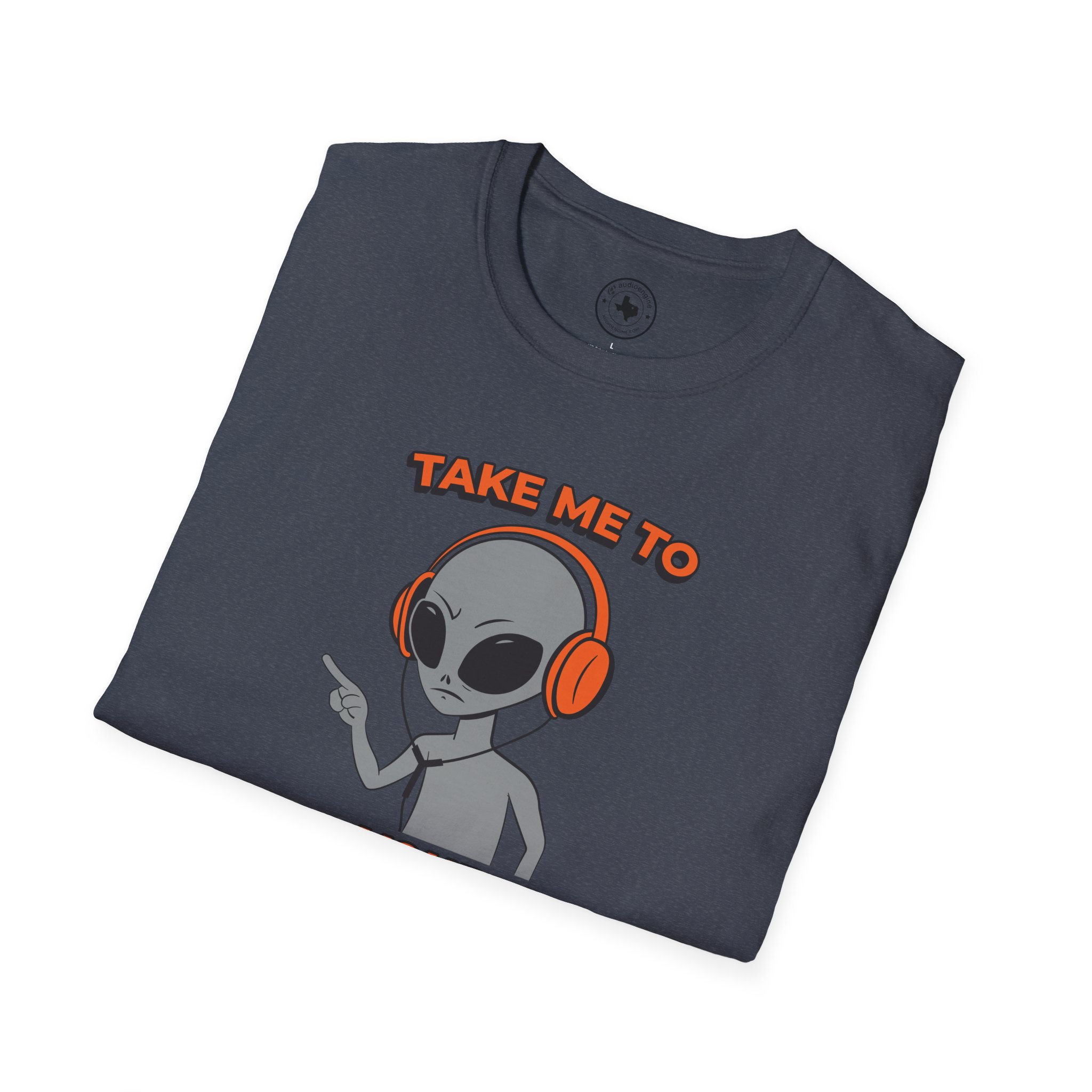 Alien DJ T-Shirt — "Take Me To Your Tweeter" Graphic Tee - Image 76