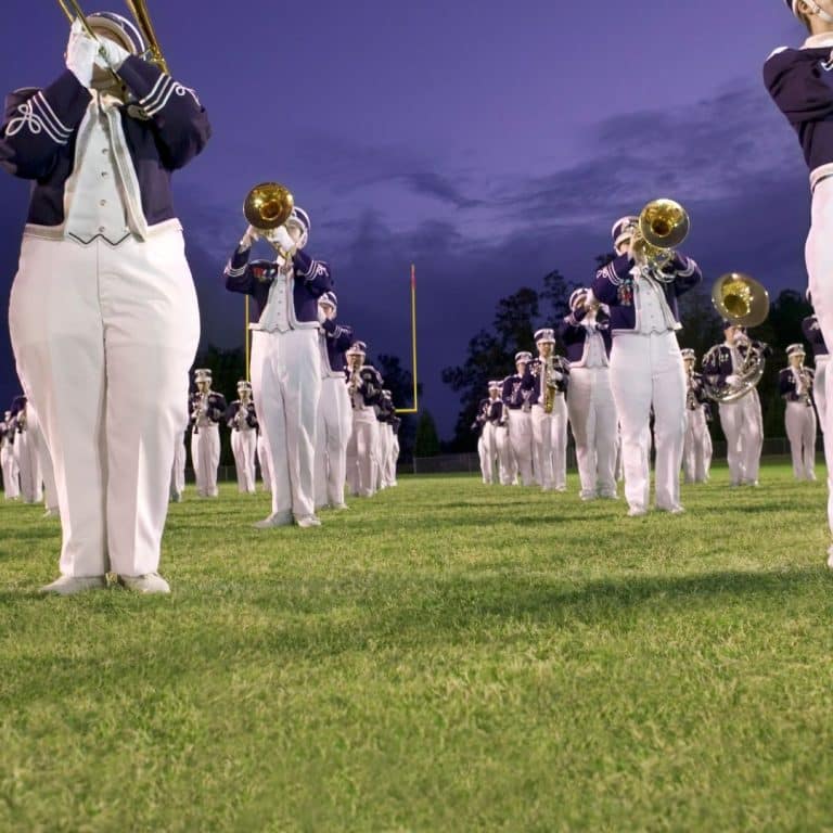 History of Marching Bands at Football Games